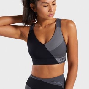Gymshark colour block sports bra
